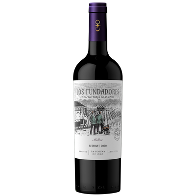 Los Fundadores Malbec x6 bot 750 ml